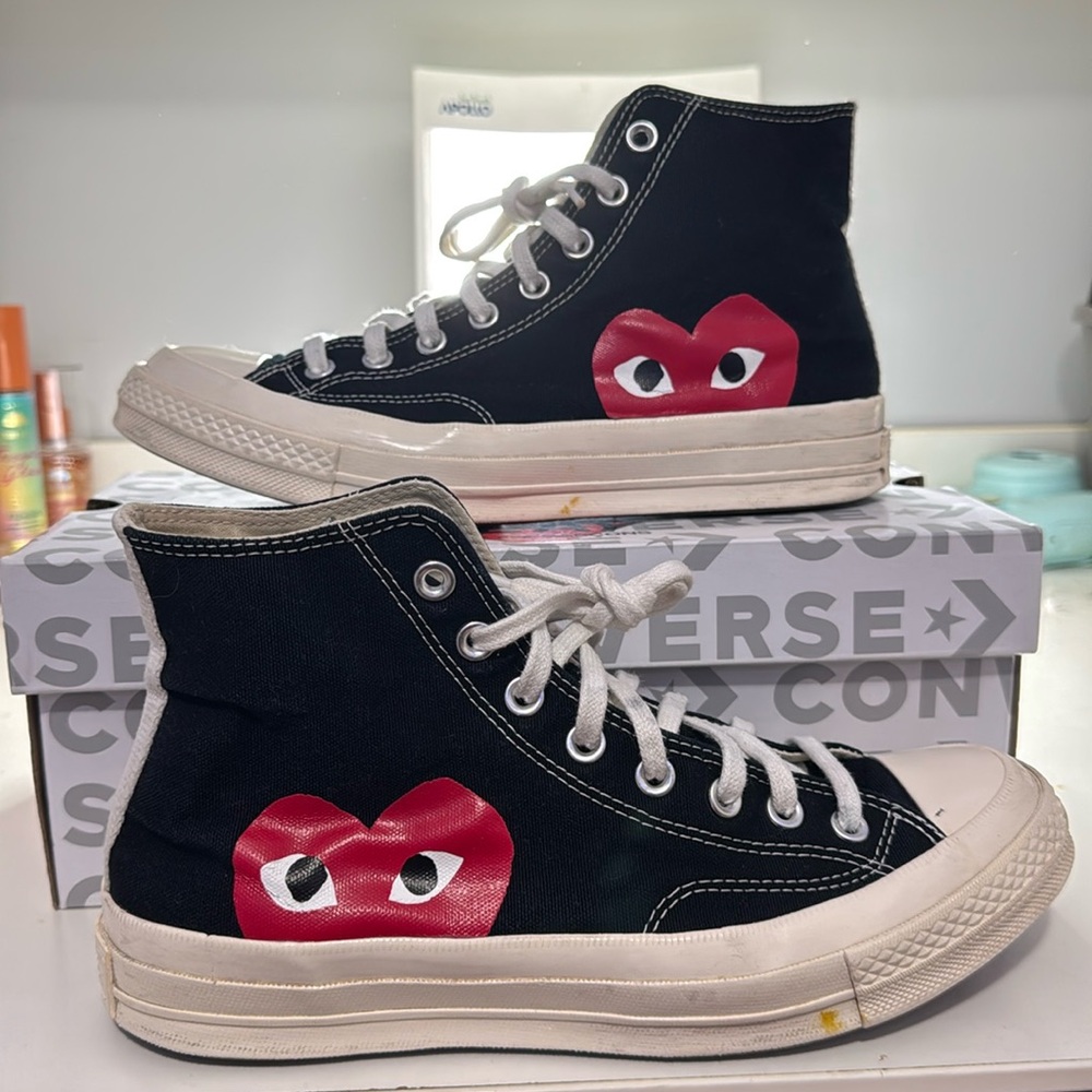 Converse x PLAY Comme Des Garçons Chuck 70 
Heart converse